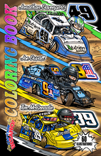 Load image into Gallery viewer, CAPTAIN INSANO - Complete Coloring Book Sets #1 &amp; #2 - Books 1,2,3,4 - ALL 120 DRIVERS