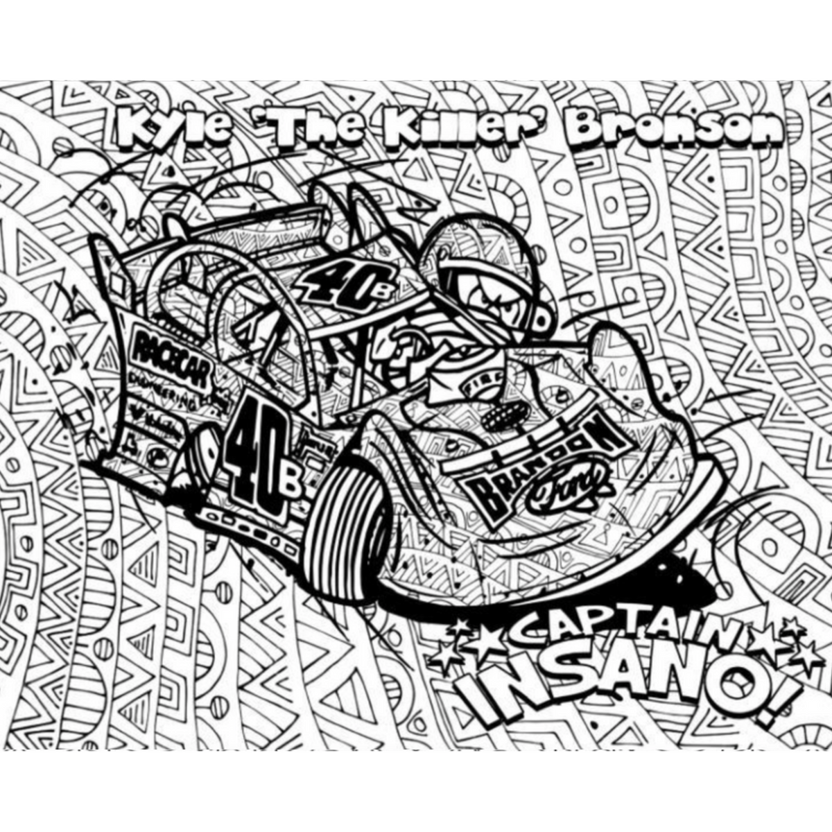 Unleash Your Creativity with Printable Speed Racer Coloring Sheets, 40 Pages