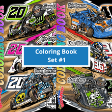 Load image into Gallery viewer, CAPTAIN INSANO - Complete Coloring Book Set #1 - Books 1 &amp; 2 - 60 DRIVERS
