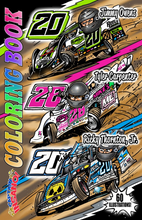 Load image into Gallery viewer, CAPTAIN INSANO - Complete Coloring Book Set #1 - Books 1 &amp; 2 - 60 DRIVERS