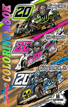 Load image into Gallery viewer, CAPTAIN INSANO - Complete Coloring Book Sets #1 &amp; #2 - Books 1,2,3,4 - ALL 120 DRIVERS