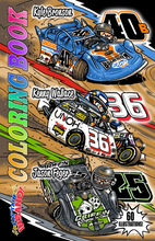 Load image into Gallery viewer, CAPTAIN INSANO - Complete Coloring Book Sets #1 &amp; #2 - Books 1,2,3,4 - ALL 120 DRIVERS